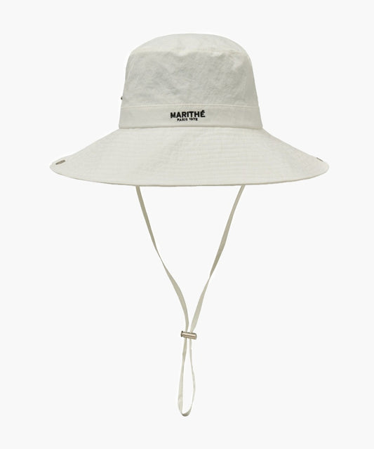 Marithé François Girbaud Regular Logo Brim Hat