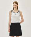 Marithé François Girbaud W SMALL CLASSIC LOGO SLEEVELESS