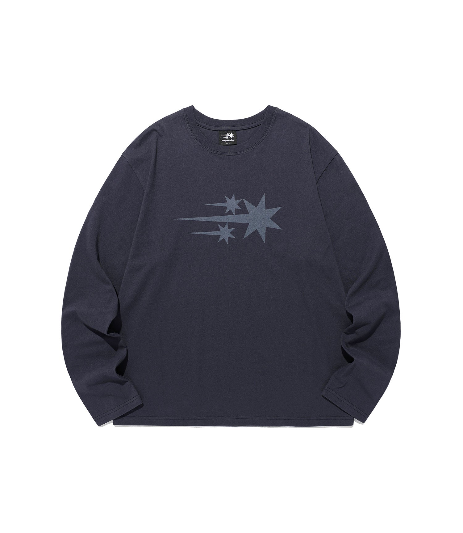 Nice Ghost Club 3Star Long Sleeve Tee [Purple]