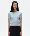 Mahagrid Cable Half Sleeve Knit