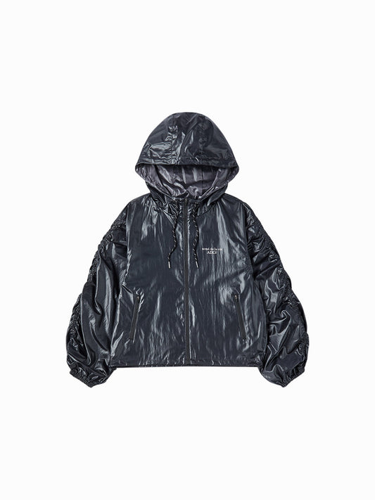 ADLV Woman Shirring Windbreaker Jacket