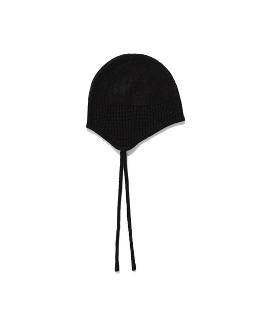 Nice Ghost Club 3 Stars Logo Earcap Beanie [Black]