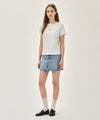 Marithé François Girbaud W SMALL CLASSIC LOGO TEE