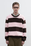 General Idea UNISEX Hachi Big Border Knit Pullover