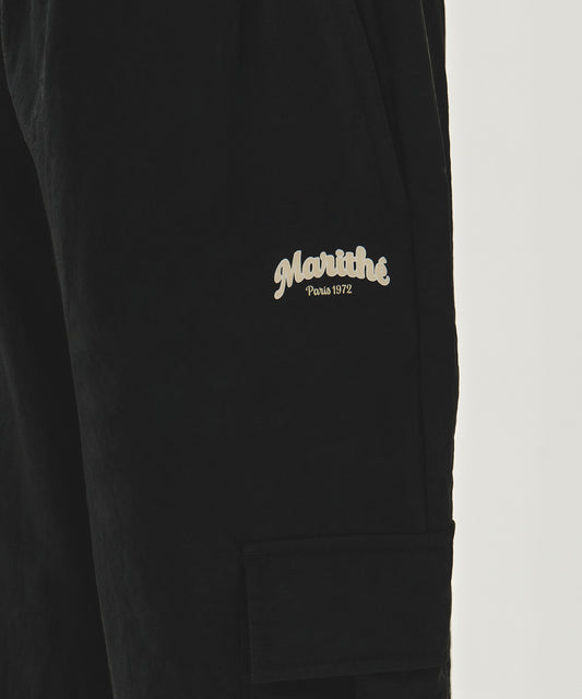 Marithé François Girbaud Kids Lettering Logo Cargo Pants