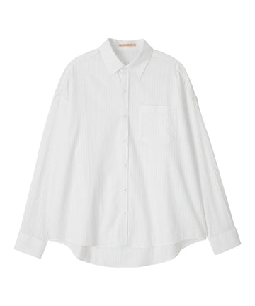 Bitter Cells Reese Stripe Shirt - White