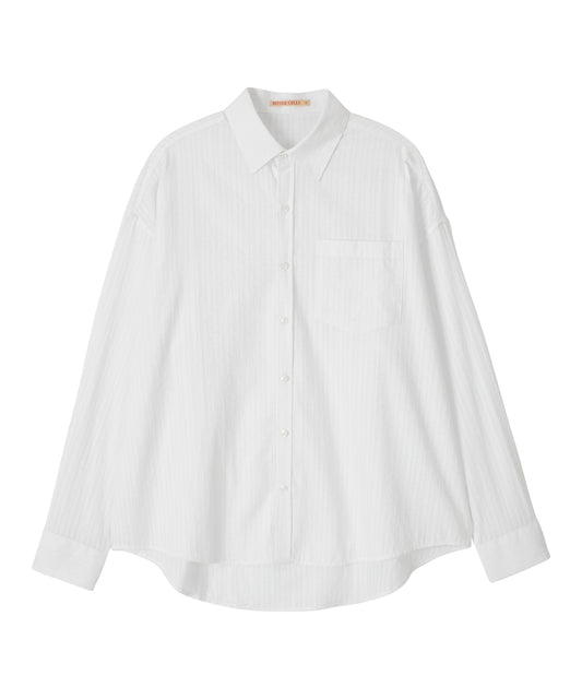 Bitter Cells Reese Stripe Shirt - White
