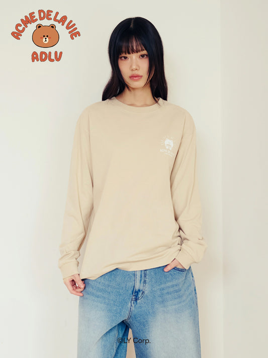 ADLV Day of Line Friends Long Sleeve T-Shirt