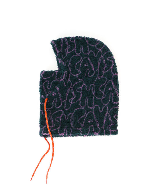 Cavish Bubble Boa Fleece Hood Warmer [Green]