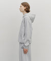 Marithé François Girbaud Crown Crest Symbol Hoodie (Brushed) Heather Gray
