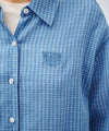 Marithé François Girbaud W PATTERN SHEER SHIRT