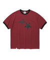 Cavish Twin Star Ringer Short Sleeve T-Shirt