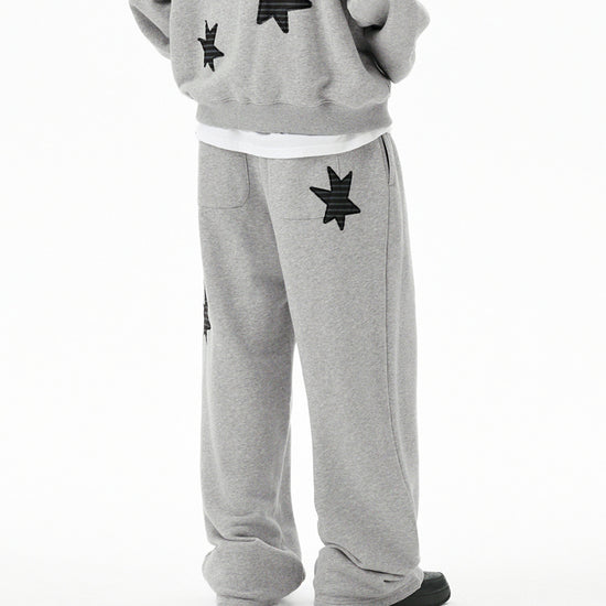 Mahagrid Pray Appliqué Sweat Pant Grey
