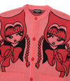 Nice Ghost Club Devil Girl Knit Cardigan