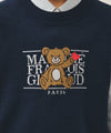 Marithé François Girbaud Kids Bear Classic Logo Knit Vest