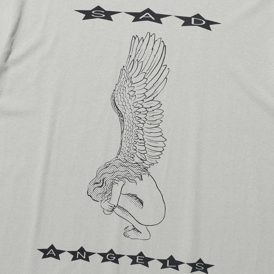 Nice Ghost Club Sad Angels Star Tee [Grey]