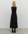 Marithé François Girbaud W Sleeveless Long Dress Black