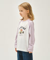 Marithé François Girbaud Kids Bear Raglan Long Sleeve Tee