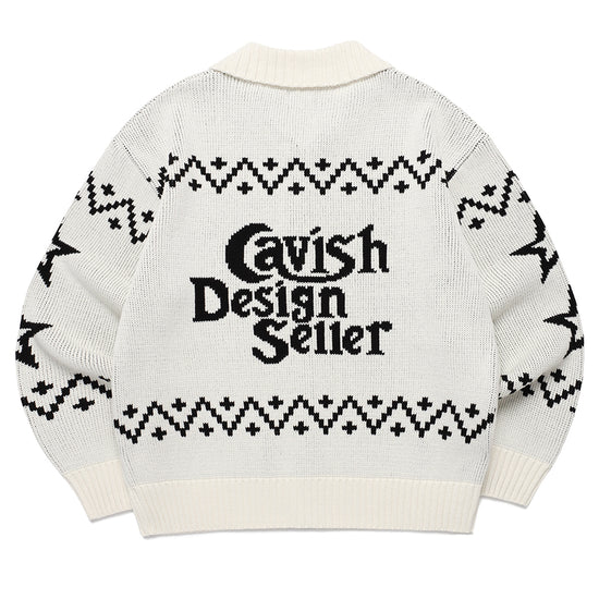 Cavish CATS ZIP UP CARDIGAN