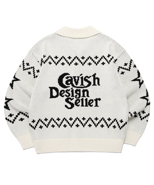 Cavish CATS ZIP UP CARDIGAN