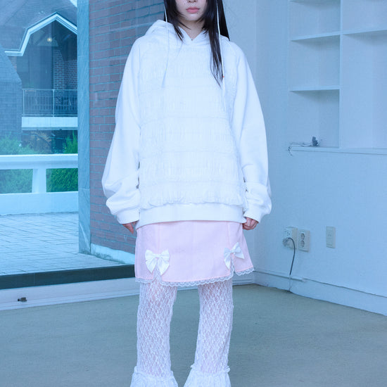 Nice Ghost Club Party Mesh Hoodie