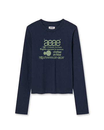 AEAE Web Logo Crop Long Sleeve