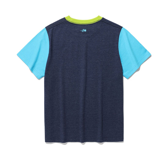 Nice Ghost Club X JIMMIZO Color Block Tee [Navy]