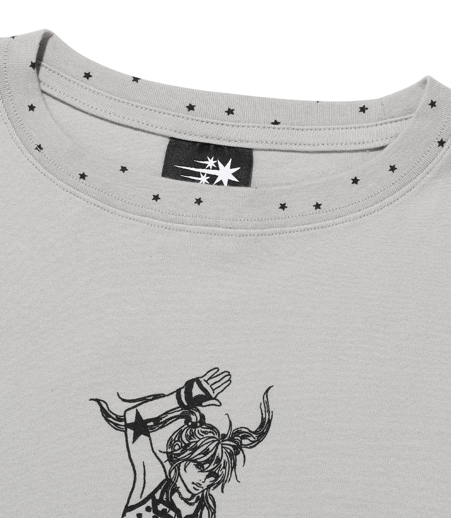Nice Ghost Club Wrestling Star Long Sleeve Tee