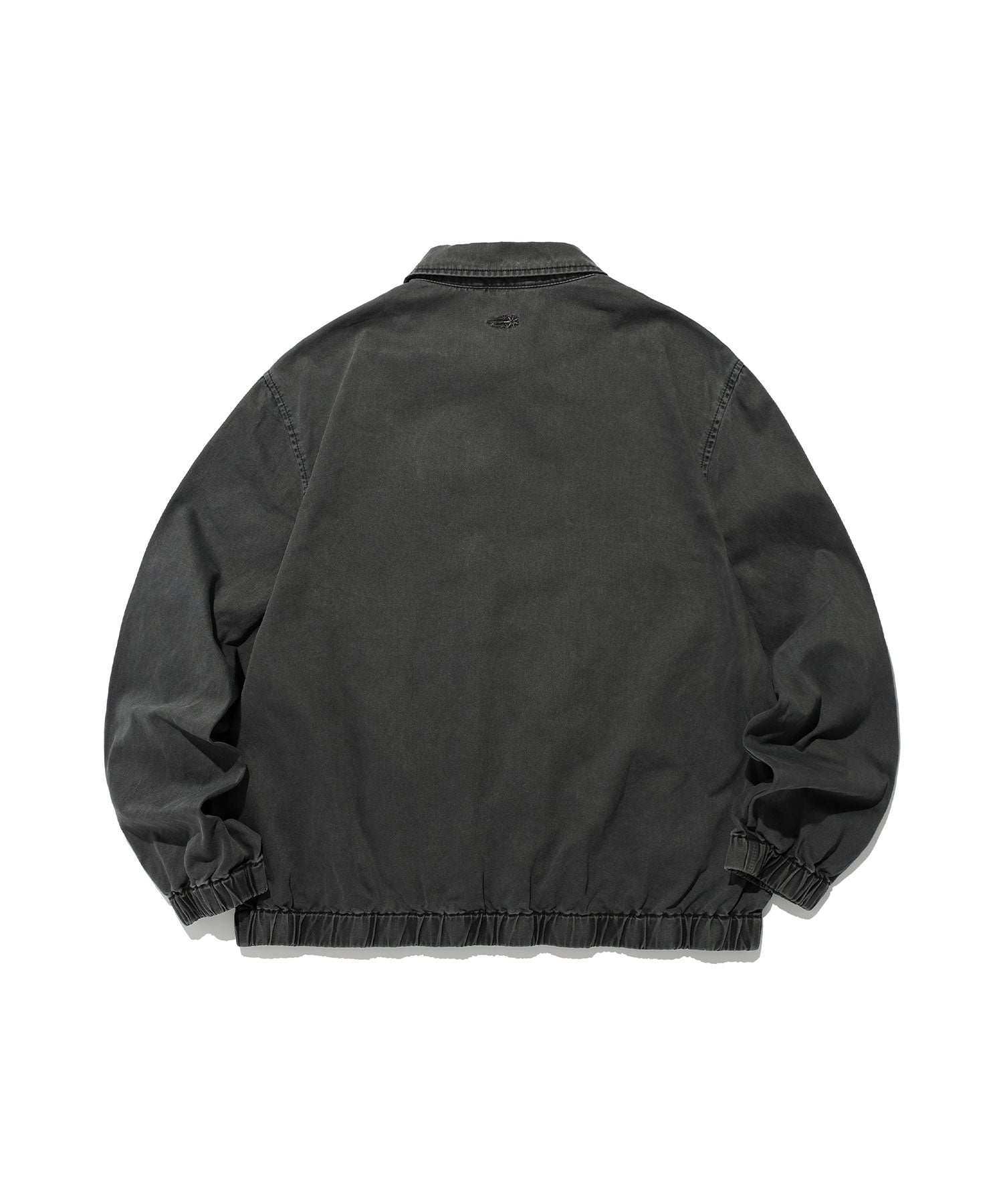 Nice Ghost Club Tattoo Harrington Dyed Jacket [Black]