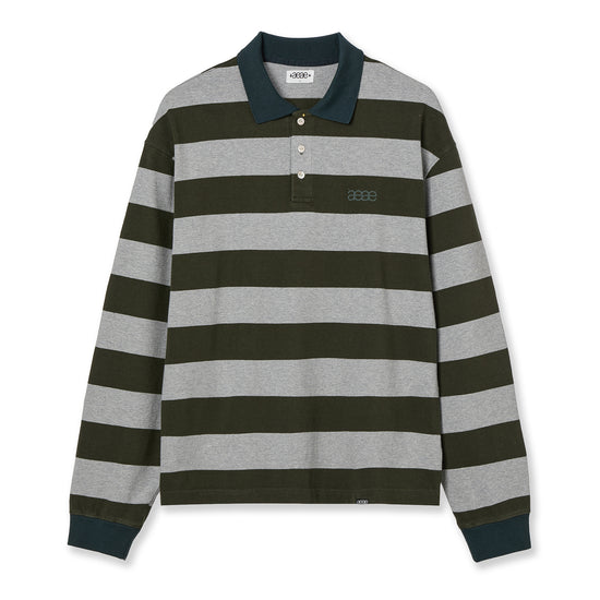 AEAE Stripe Rugby T-Shirt