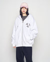 ADLV A Symbol Circle Napping Hoodie Zip Up