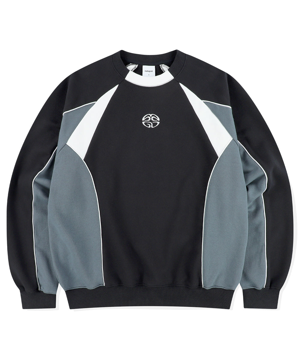 Mahagrid Track Piping Sweatshirt