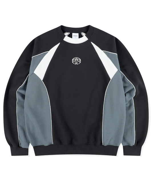 Mahagrid Track Piping Sweatshirt