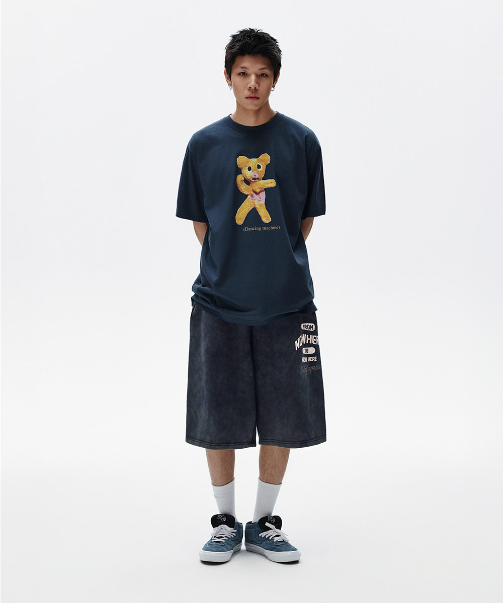 Mahagrid Washed Nowhere Sweatshort