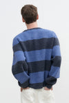 General Idea UNISEX Hachi Big Border Knit Pullover