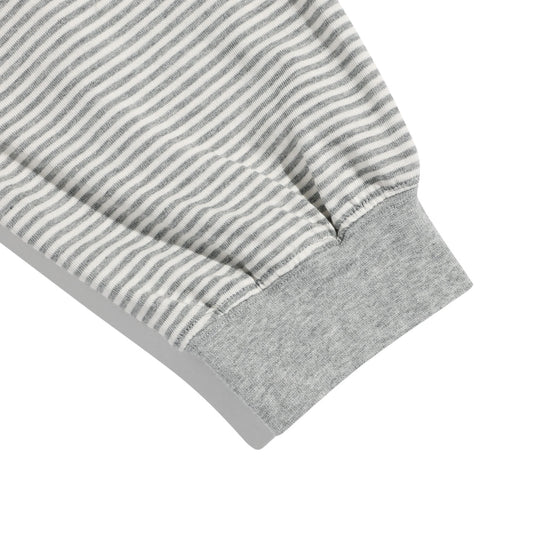 Nice Ghost Club Gakiya Isamu Stripe Big Big Long Sleeve Tee [Grey]