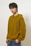 General Idea UNISEX Crochet Hooded Knit