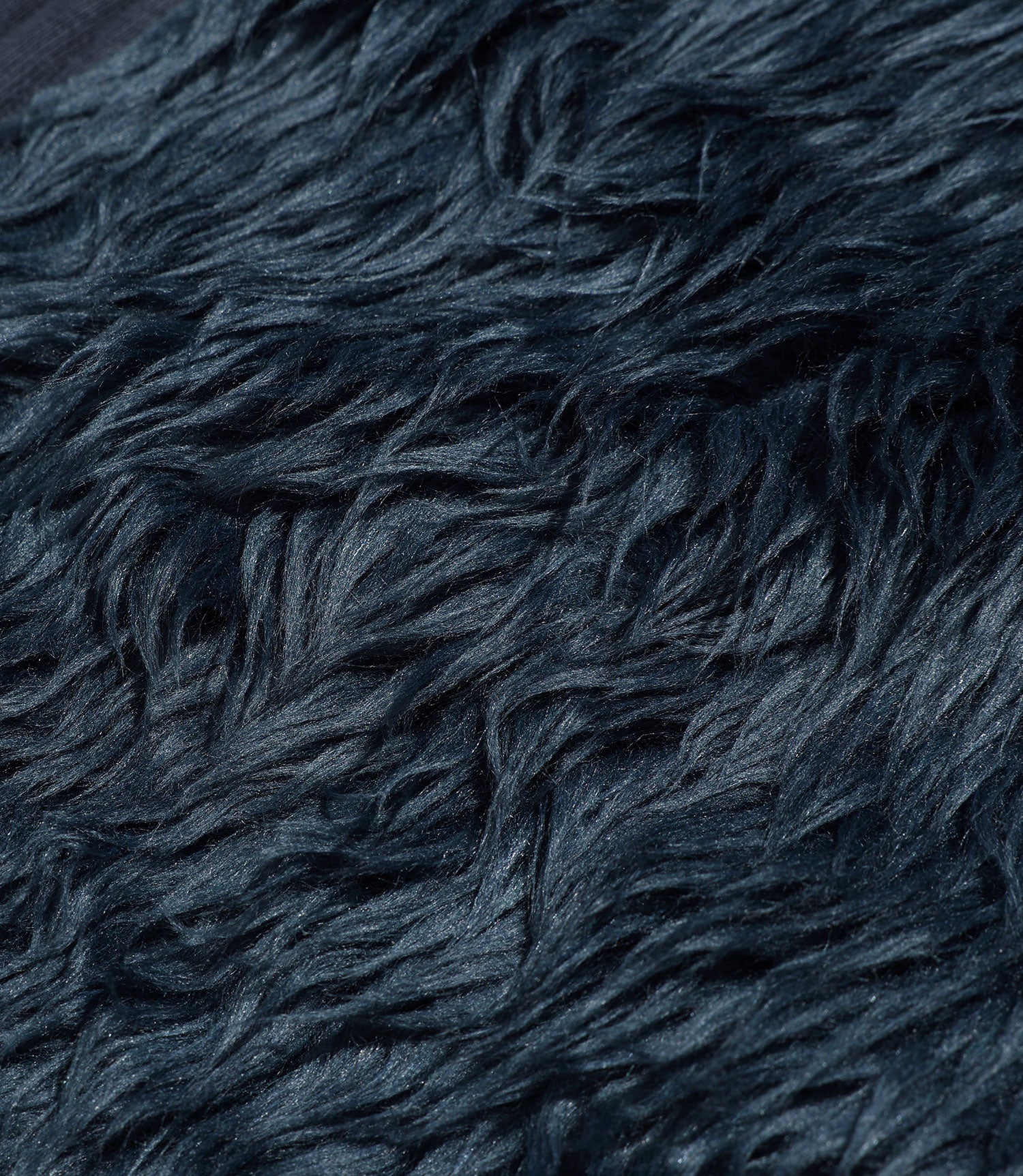 Nice Ghost Club Fur Yeti Hoodie Zip Up [Navy]