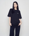 ADLV Glitter Point Basic Logo Short Sleeve T-Shirt