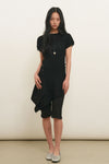 General Idea WOMAN Pleated Half Neck Knit Top