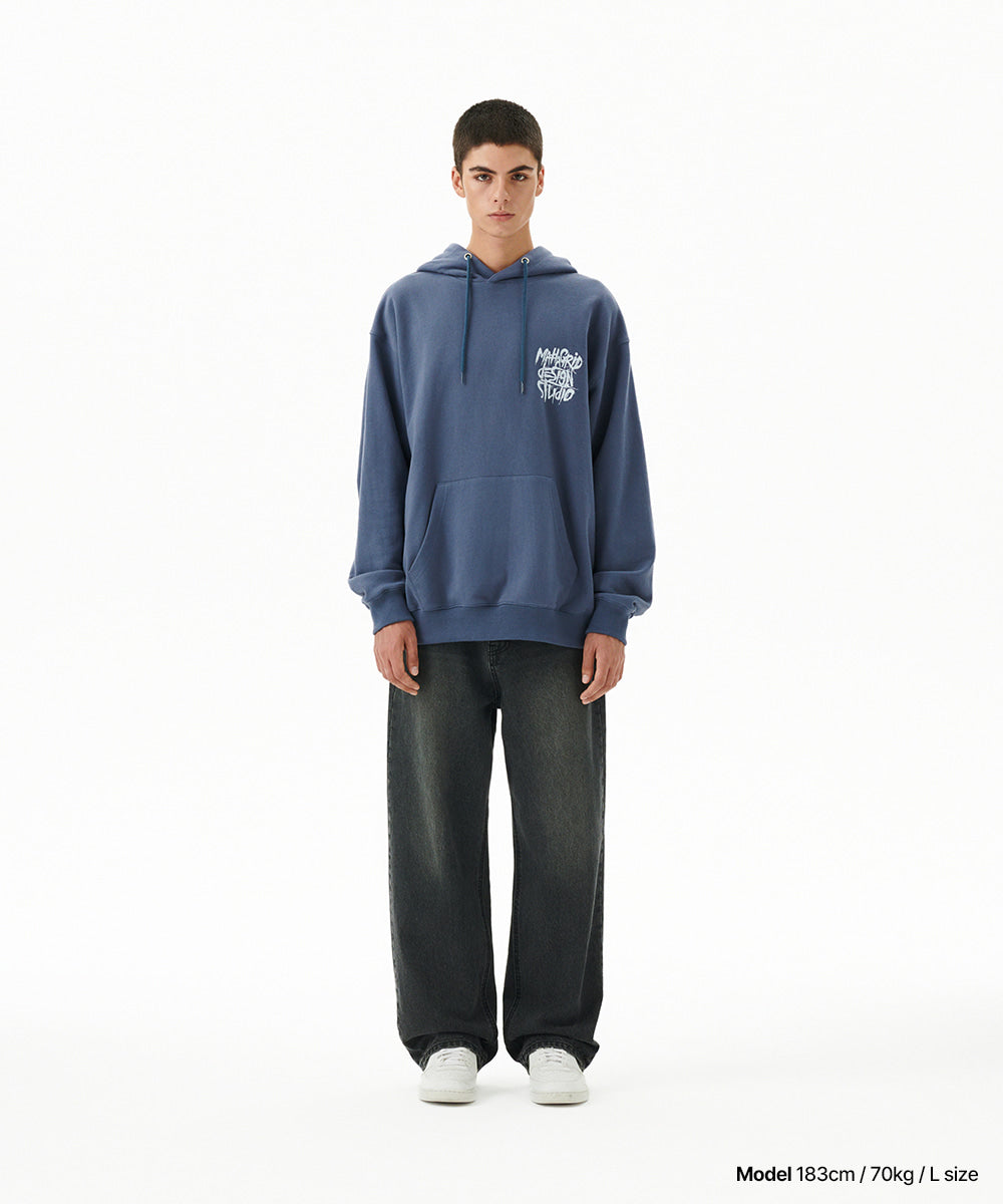 Mahagrid Slash Logo Hoodie