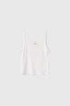 General Idea WOMAN Solid U-Neck Sleeveless