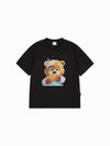 ADLV AC Bear Baby Face Tiara Short Sleeve T-Shirt