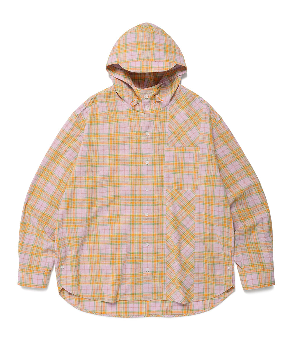 Cavish Check Shirt Hoodie
