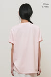 General Idea WOMAN Food Market Artwork Short Sleeve T-Shirt [OLIVE]
