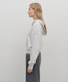 Marithé François Girbaud W Small Classic Logo Crop Hoodie