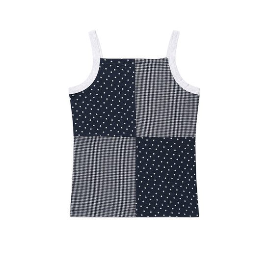Cavish Mix Patch Sleeveless