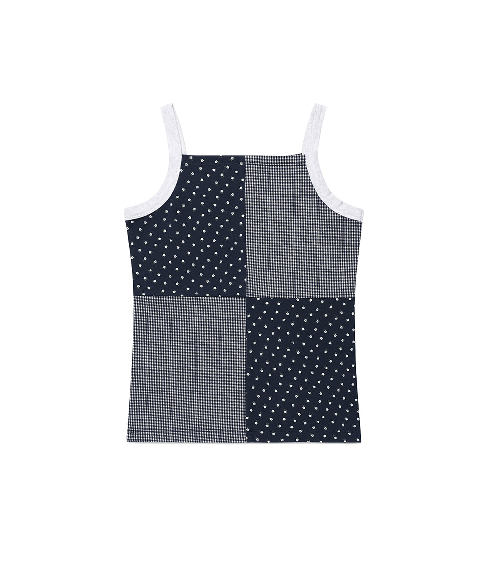 Cavish Mix Patch Sleeveless