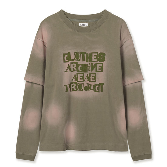 AEAE Faded Layered Long Sleeve