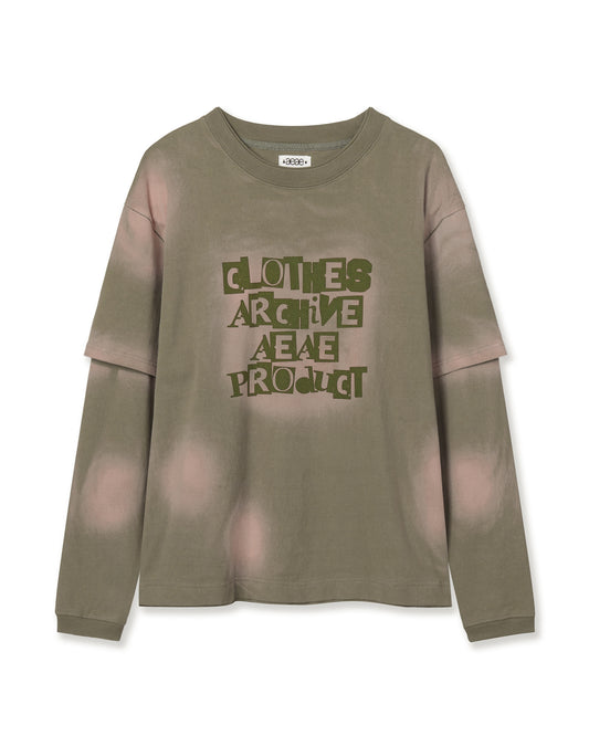 AEAE Faded Layered Long Sleeve